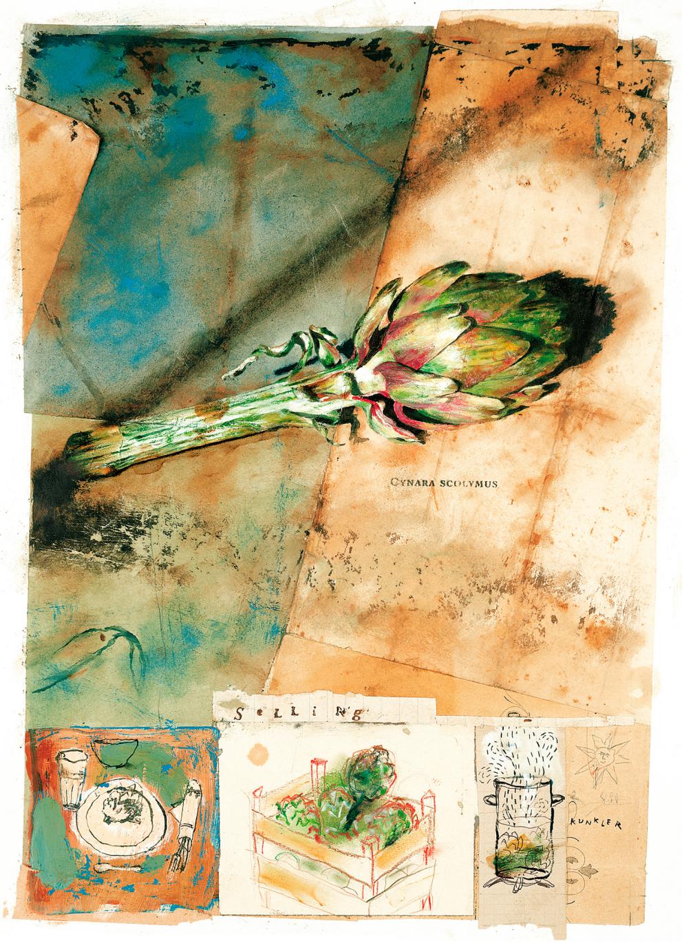 Artischocke Artischocke